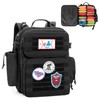 DSLEAF Cornhole Backpack, Cornhole Bag Holds 16-24 Cornhole Bags with