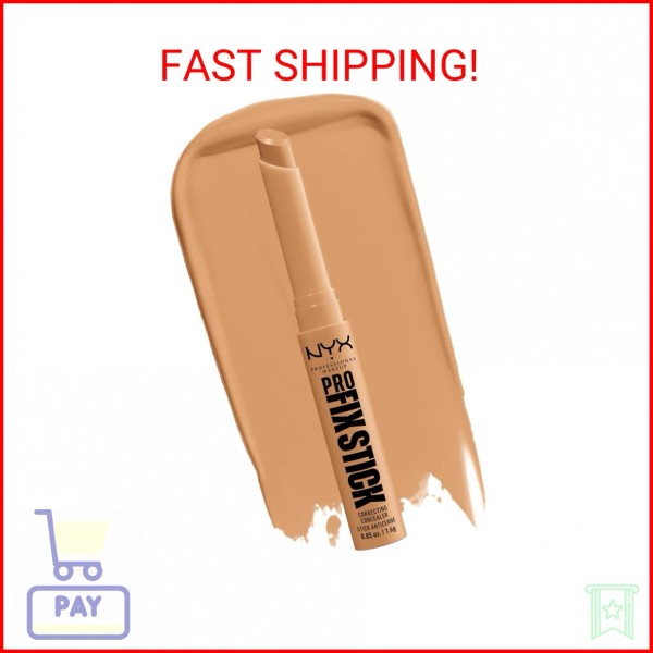 NYX PROFESSIONAL MAKEUP Pro Fix Stick Correcting Concealer, Buildable Medium