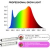 GooingTop Grow Light 100W 6000K, Super Bright White Desktop Clip