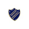 Capricornone Senior Prefect Gel Domed School Shield Badge (Blue)