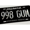 Diamond Etched Products Louisiana LA State Car Tag Your Text