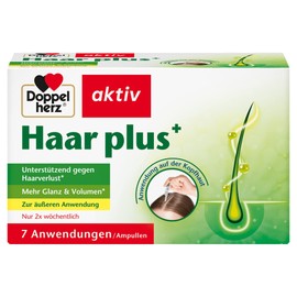 Doppelherz Hair Plus - Support against hair loss - 7 applications on the scalp