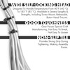 KafTon Pack of 100 Black Cable Zip Ties,UL Nylon, Perfect