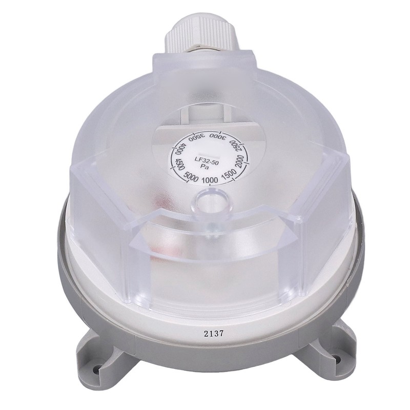 Differential Pressure Switch Furnace Vent Adjustable Overheating Protection 1000‑5000pa LF32
