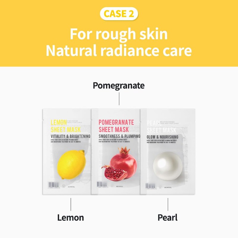 EUNYUL [PACK OF 8] Purity Sheet Mask Pack 8 Types