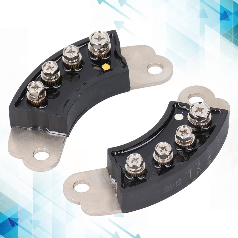 2PCS Rotating Rectifier Module Stable Current Diode Bridge Rectifier Wheel