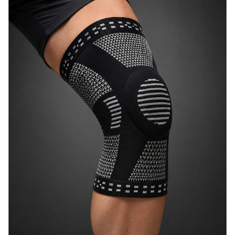 Pack of 2 Compression Knee Support Sleeve for Sports &