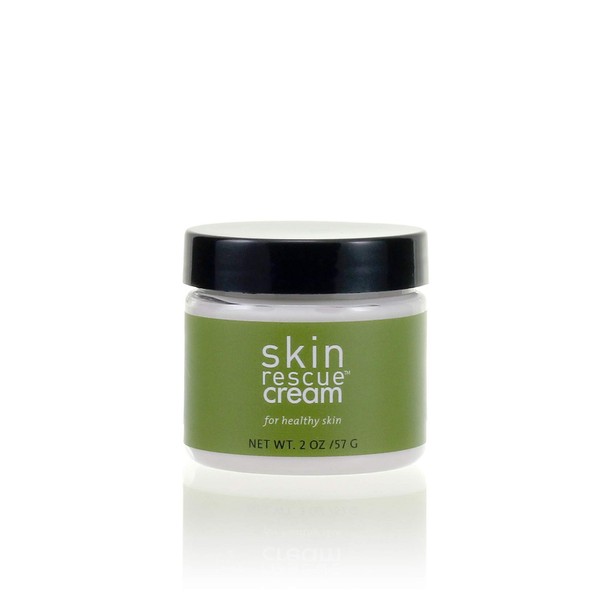 Skin Rescue Cream 2 Ounce Jar- Hydrating Face and Body Cream for Daily Use – Supports the Treatment of Psoriasis, Dermatitis and Eczema – For Dry, Itchy, Dehydrated, Sensitive Skin, Organic Formula