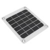 10W Solar Powered Exhaust Fan 5V Waterproof Portable Monocrystalline Silicon