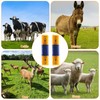 Livestock Scratch Brush With 16 Screws，Animal Back Scratching Brush for