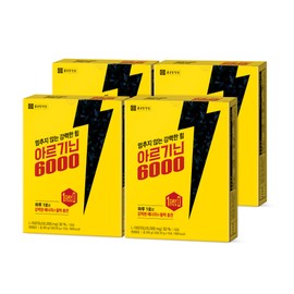 Chong Kun Dang Health Arginine 6000 15 packets, 4 units / 종근당건강 아르기닌 6000 15포, 4개
