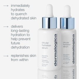 Dermalogica Circular Hydration Serum, Hyaluronic Acid Serum for Face, Deep Hydrating - Delivers long-lasting hydration, 2 fl oz