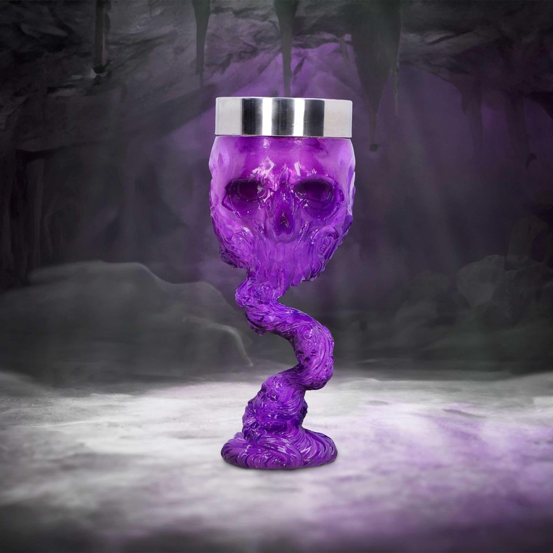 Nemesis Now Soul Spirit Goblet, 19.3cm, Removable Stainless Steel Insert,