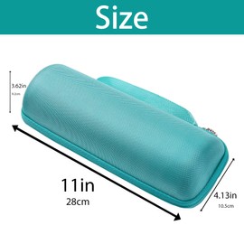 khanka Hard Travel Case Replacement for JBL Flip 6 Waterproof Portable Bluetooth Speaker(Green)