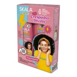 Duo Skala Shampoo  Acondicionador Crespinho Divino Kids                                                                                               