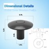 Anchor Sockets Covers, Pool Ladders and Railing Bases Accessories Set