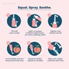 Popped Peri Bottle para cuidado posparto, bidé de viaje portátil