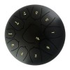 Unbranded 6 in Steel Tongue Drum 11 Notes Handpan Drum