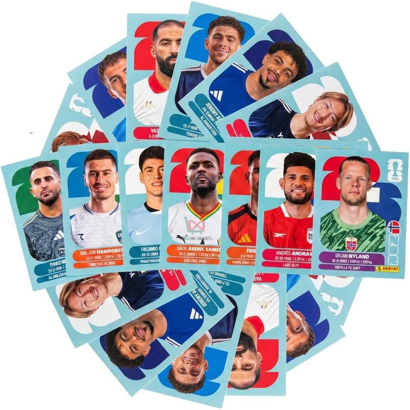 Genérico 50 Estampas Panini Mundial 2026 Sin Repetir Abiertas
