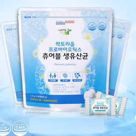 Live Lactobacillus Chewable Lactobacillus DuPont Danisco Whole Family Lactobacillus 3ea / 생유산균 츄어블유산균 듀폰다니스코 온가족유산균 3개