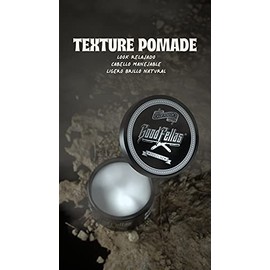 GoodFellas Pomada Texturizada para Cabello de Fijación Fuerte con Efecto Mate Texture Pomade con Base de Agua 140gr