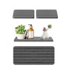 Quick Stone Drying Tray for Bathroom Sink Vanity Disc, Water