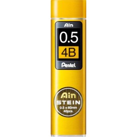 Pentel Ain Stein 0.5Mm Mechanical Pencil Leads 4B 40 Count Premium Writing Supplies