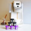 i Cafilas 6 Reusable K Coffee Capsules Filters for K