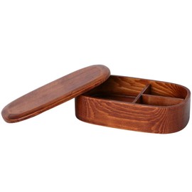 Iris Plaza Bento Box Brown 20 X 11 X 8 bdh011 a