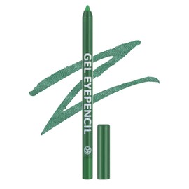 Green Shimmer Eyeliner Gel Pencil – Waterproof, Smudge-Proof, Long-Lasting, High-Pigment Eye Liner Pen