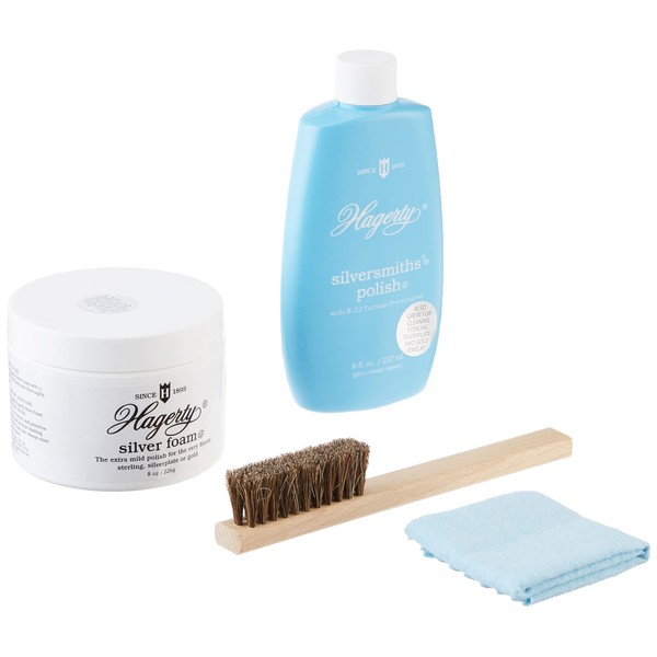 Hagerty W. J Complete 4-Piece Silver Care Kit