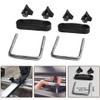 4x Roof Box U-bolts Clamps Luggage Frame With Roof Rack