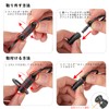 FEGVE Titanium Key Chain Connector Detachable 360 Degree Rotation Car