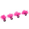 Vbestlife Fly Fishing Strike Indicators,4pcs Fly Fishing Float Yarn Strike