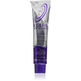 Ion Permanent Creme Hair Color7A Medium Ash Blonde, Vegan, Cruelty Free, PPD Free, 100% Gray Coverage, Long Lasting, Fade Resistant Color, 2.05 oz