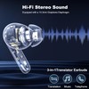 AI Translation Earbuds Real Time - 3-in-1 Bluetooth 5.4 Translating