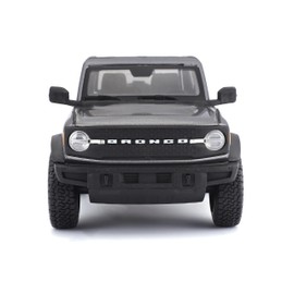Maisto 2021 Ford Bronco Badlands Dark Grey, Car, Non-Driving Toy Vehicle, Realistic, Children from 3 Years, Unisex