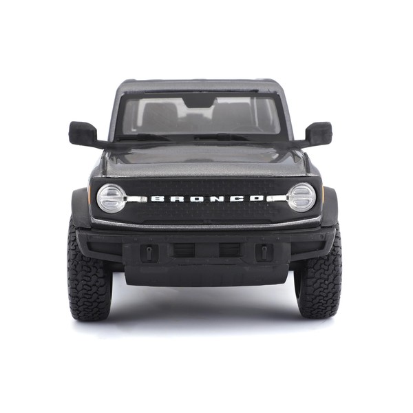 Maisto 2021 Ford Bronco Badlands Dark Grey, Car, Non-Driving Toy