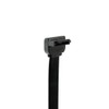 SATAGear 4 inch Black SATA Device Cable Straight to Left