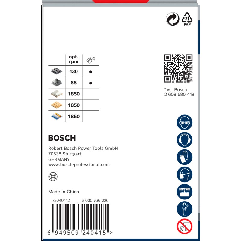 Bosch 1 x PRO Multi Material Power Change Plus Hole