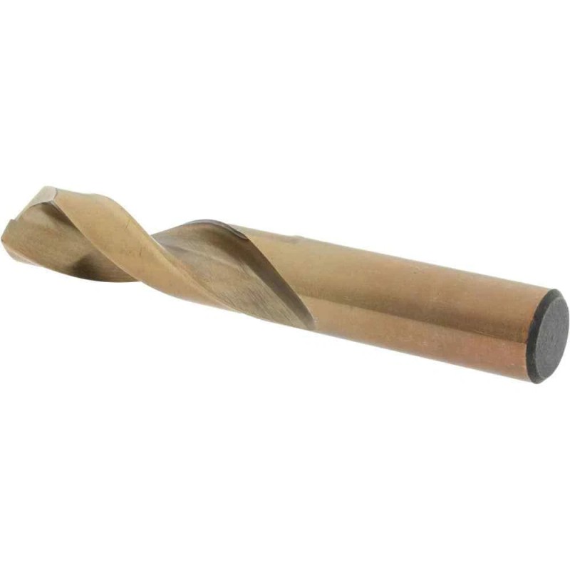 Hertel 42259 Stub Drill Bit: 0.6875" Diam 135deg Cobalt Oxide