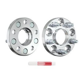 AUTOSITY 5x4.5 Thickness 3/4" inch 5x114.3mm Thread Pitch M12x1.5 Hub Bore 64.1mm Hubcentric Wheel Spacers Compatible with Accord 1998-2022, CR-V 1997-2022, Civic 2006-2022, HR-V 2016-2022, 2PCS