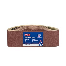 SALI 10 PCS Sanding Belts 3 x 21 Inch,Belt Sander Belts 80 Grits,for Sanding Wood,Polishing Metal and Furniture