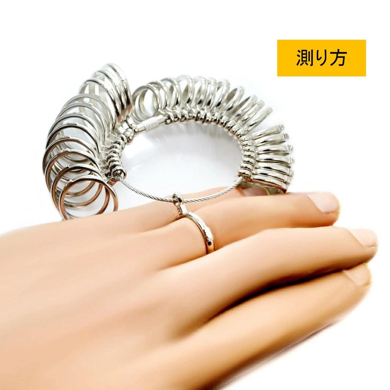 Conkoo Size Gauge, Ring Gauge, Size 1 to 28, Metal,
