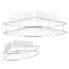 Stainless Steel Bathroom Corner Shelf Shower Shampoo Soap Storage Organizer