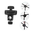 OHPHCALL 2pcs Microphone Desk Mount Clamp Arm Adapter Universal Clip