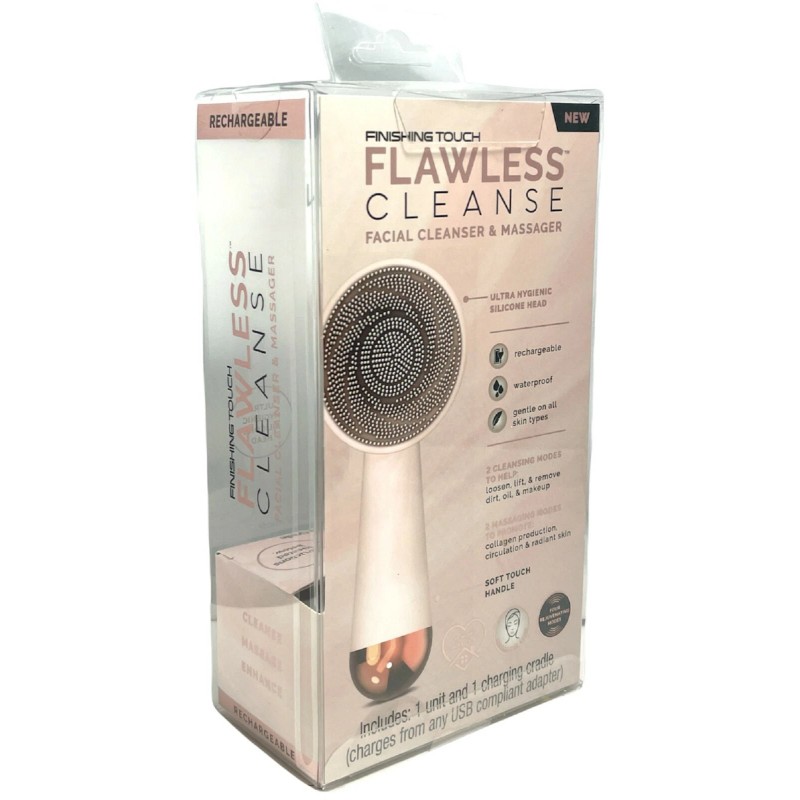 Flawless Finishing Touch Cleanse Facial Cleanser & Massager Rechargeable