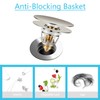 Universal Bathroom Sink Stopper in Brass, 1.04-1.97 Inch Pop Up