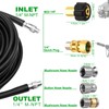 WEST BAY 70 FT Sewer Jetter Kit for Pressure Washer,