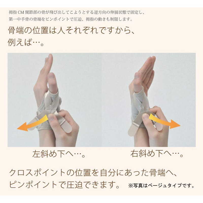 bonbone Finger Supporter CM+ Black S